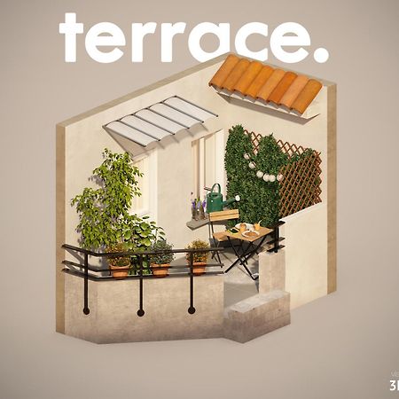 Studio Terrasse Privee 5 Min To Eiffel Tower Paris Extérieur photo