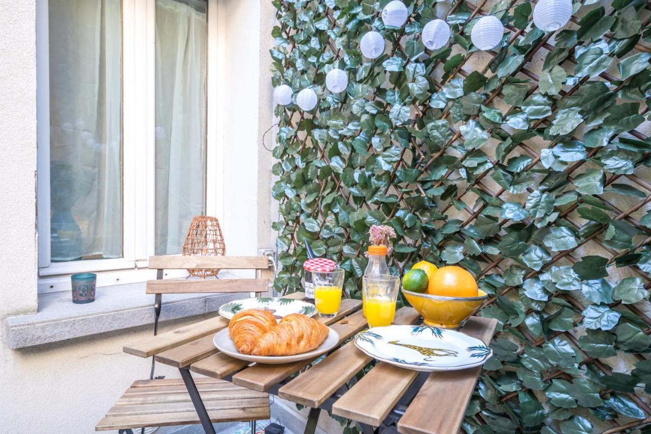 Studio Terrasse Privee 5 Min To Eiffel Tower Paris Extérieur photo